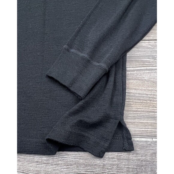 MOUNTAIN WAREHOUSE  EXTREME Merino Wool Shirt 1/4 Zip Baselayer Black Womens XS - Picture 6 of 11